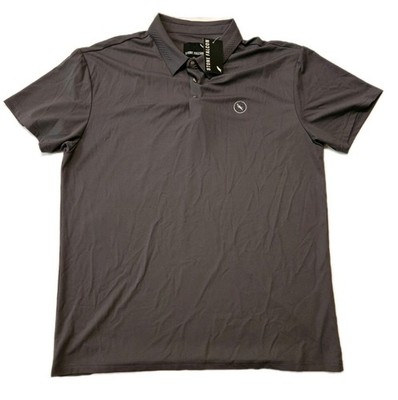 トップス STONE  19SS Cotton Jersey Polo-XL Stone Falcon Polo Shirt Mens XL Short Sleeve NEW w/ Tags Button Up