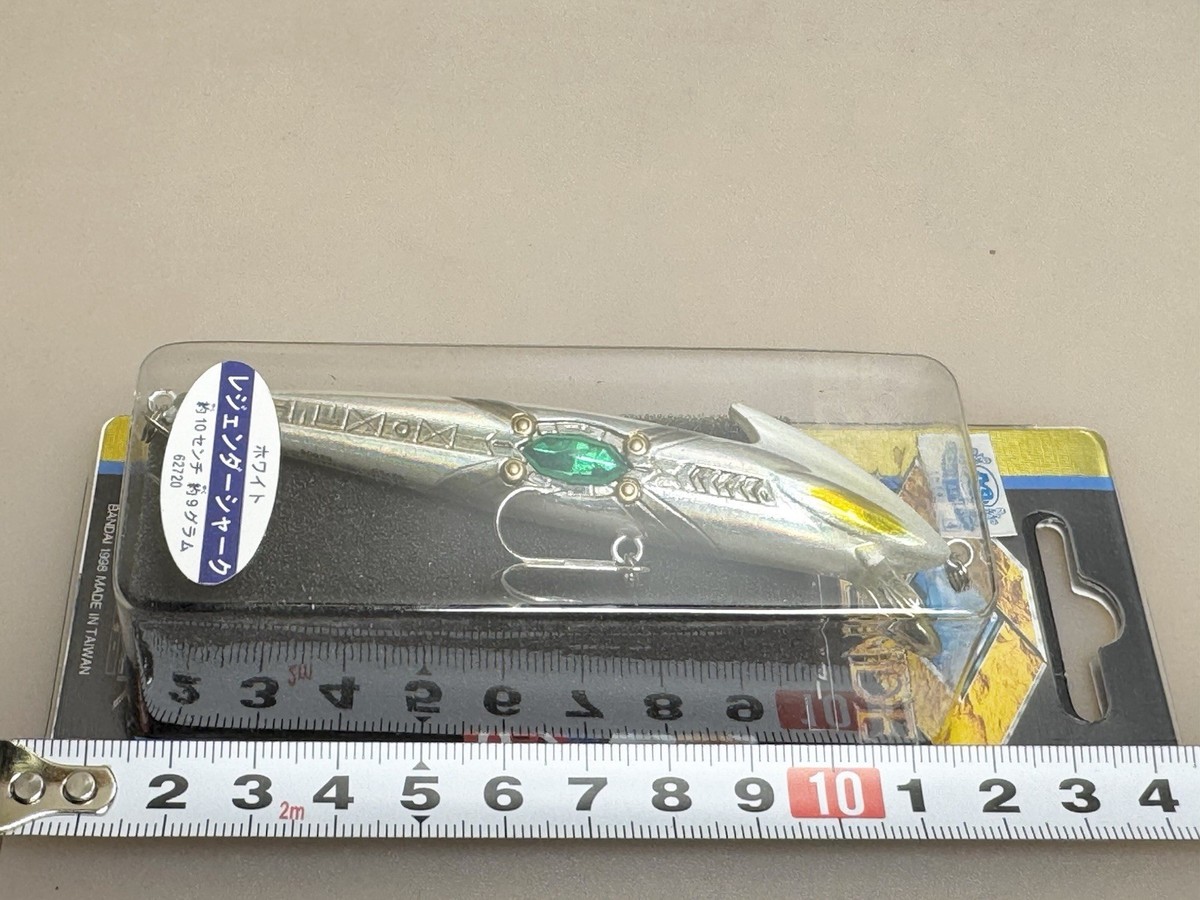 Leurre Bandai Legender Shark 1998 – Grander MUSASHI G-master, 10cm 9g, Vert
