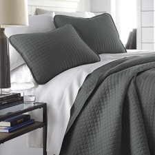 Southshore Fine Living Twin Summer Quilts Set Quilted Grey Bedspread Twin/XL Qui