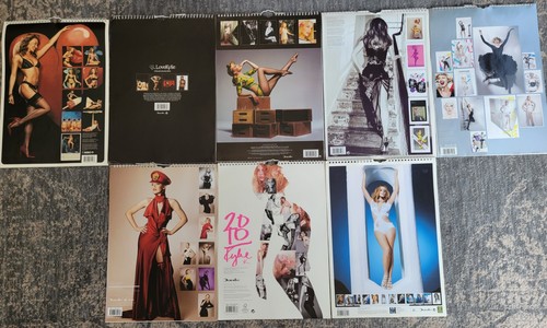 KYLIE MINOGUE OFFICIAL CALENDARS 2003-2011 X 8 MOST GOOD CONDITION. no 2008 - Picture 2 of 3