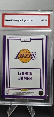 2024-25 Panini Optic Winner Stays LeBron James #1 Holo Prizm Los