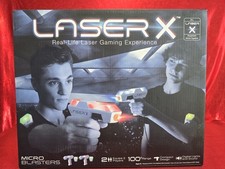 Laser X Real Life Laser Gaming Experience Micro Blasters Set of 2 Open Box