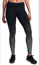 $120 NEW Nike Epic Lux 3M Flash Women's Reflective Tights Black 856680 010 XS S