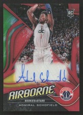 2019-20 Panini Chronicles Admiral Schofield Auto Airborne Signatures Red #AB-ASC