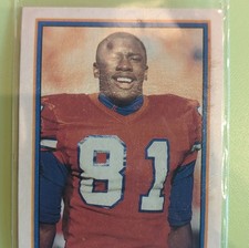 Bowman 1991 Shannon Sharpe #131 Rookie Denver Broncos Football NFL Card. rookie card picture