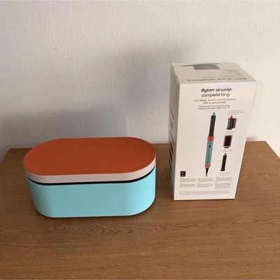 Dyson Airwrap Complete Long Multi Styler Blue Pink Orange with Attachments