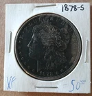 1878-S Morgan Silver Dollar - 1st In Series - Collectible