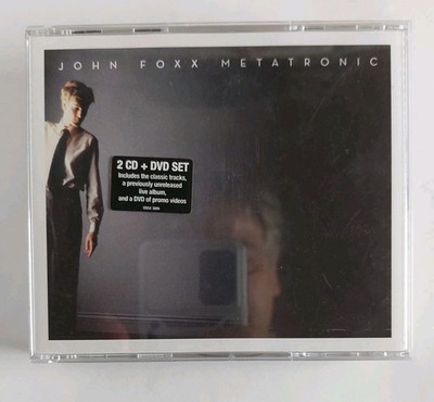 John Foxx - Metatronic Box set / 2xCD & DVD / UK press / rarities / edsel 2010