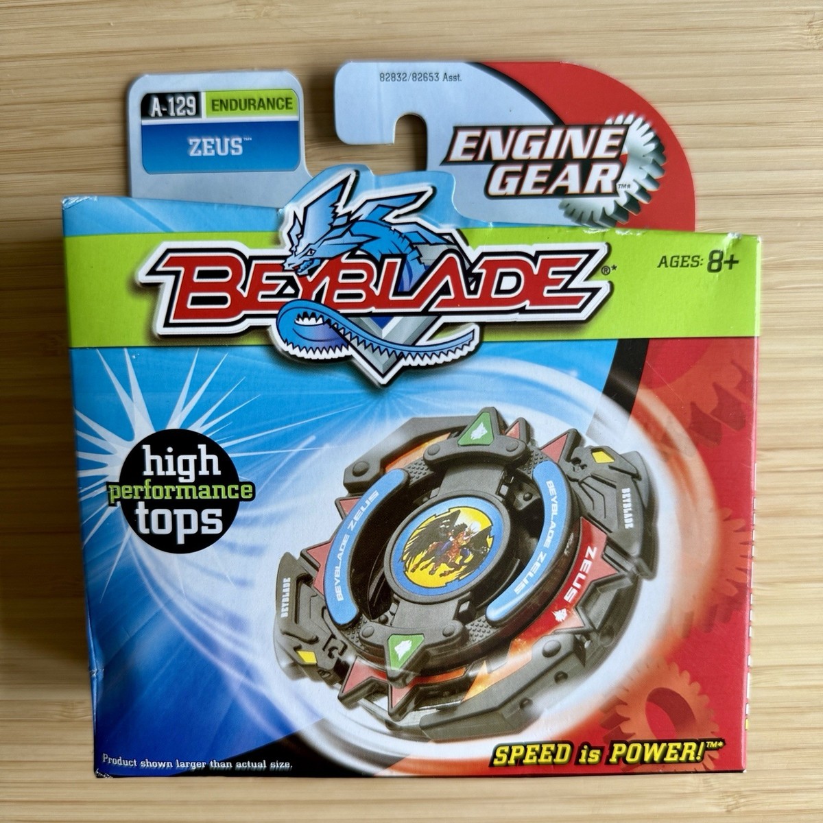 爆転シュートベイブレード ゼウス　A-129 HASBRO Beyblade Zeus A-129 Rare G-Revolution Plastic Gen
