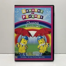 Bananas In Pyjamas - Chasing Rainbows (DVD, 2007, Canadian Release) OOP RARE