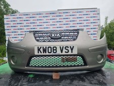 KIA PICANTO HATCHBACK 5DR 2 MK1 FL(SA) 2008 TITANIUM SILVER M FRONT BUMPER MARKS