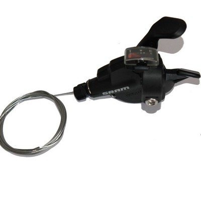 SRAM Trigger Schalter X4 / X3 3-fach Index links 1:1 schwarz Fahrrad Schalthebel