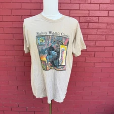 Vtg 90s Team Realtree Wildlife Classics Turkey Graphic Shirt Mens Large Gorpcore