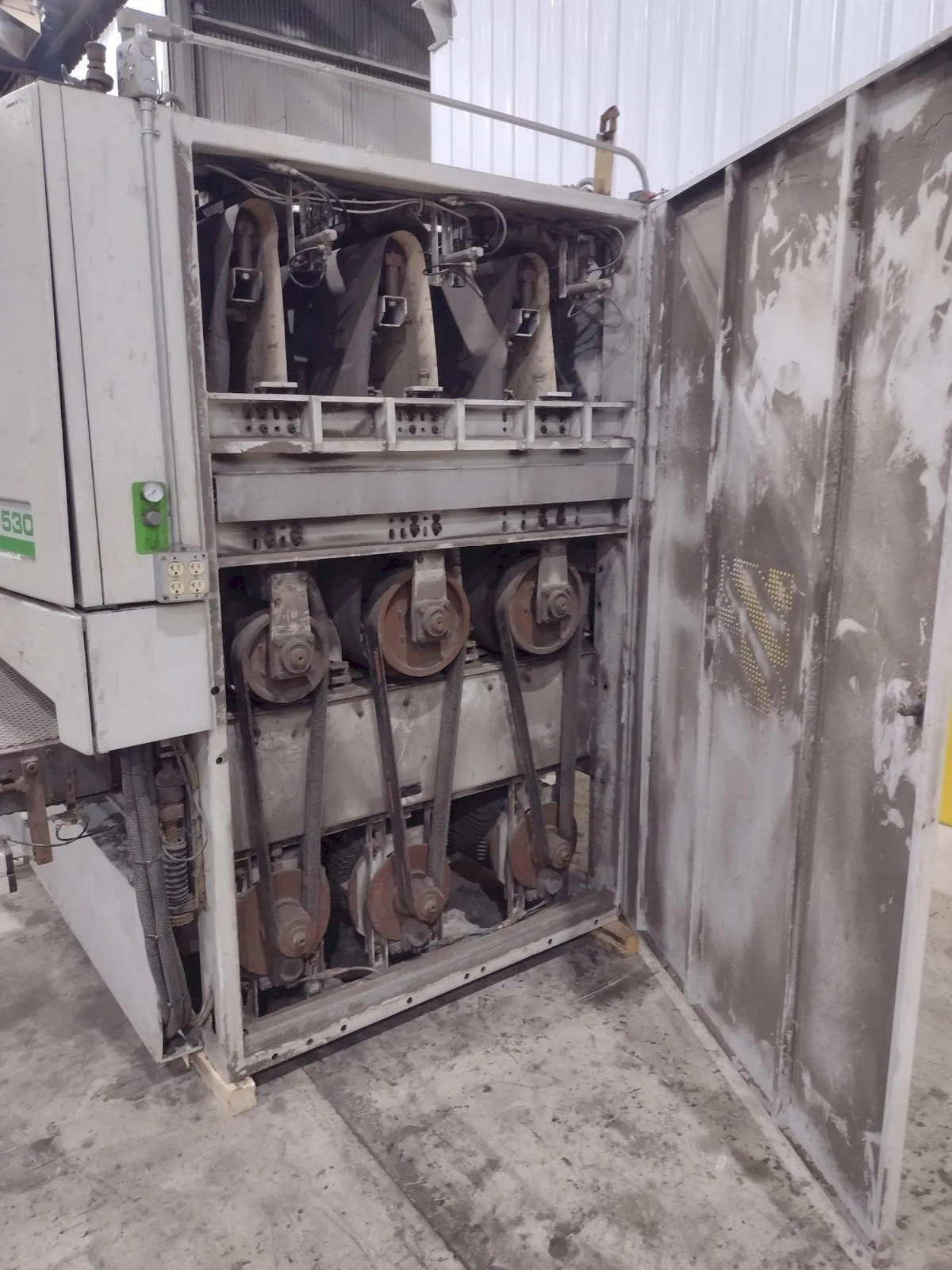 53" x 3 HEAD BIESSE REGAL MODEL #530-1350 WIDE BELT SANDER FINISHER: STOCK #2207