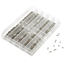 0.16-0.6cm Steel Watch Back Cover Cross Screw Assortment Watchmaker Repair Tool