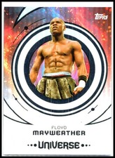 2025 Topps Universe WWE #68 Floyd Mayweather