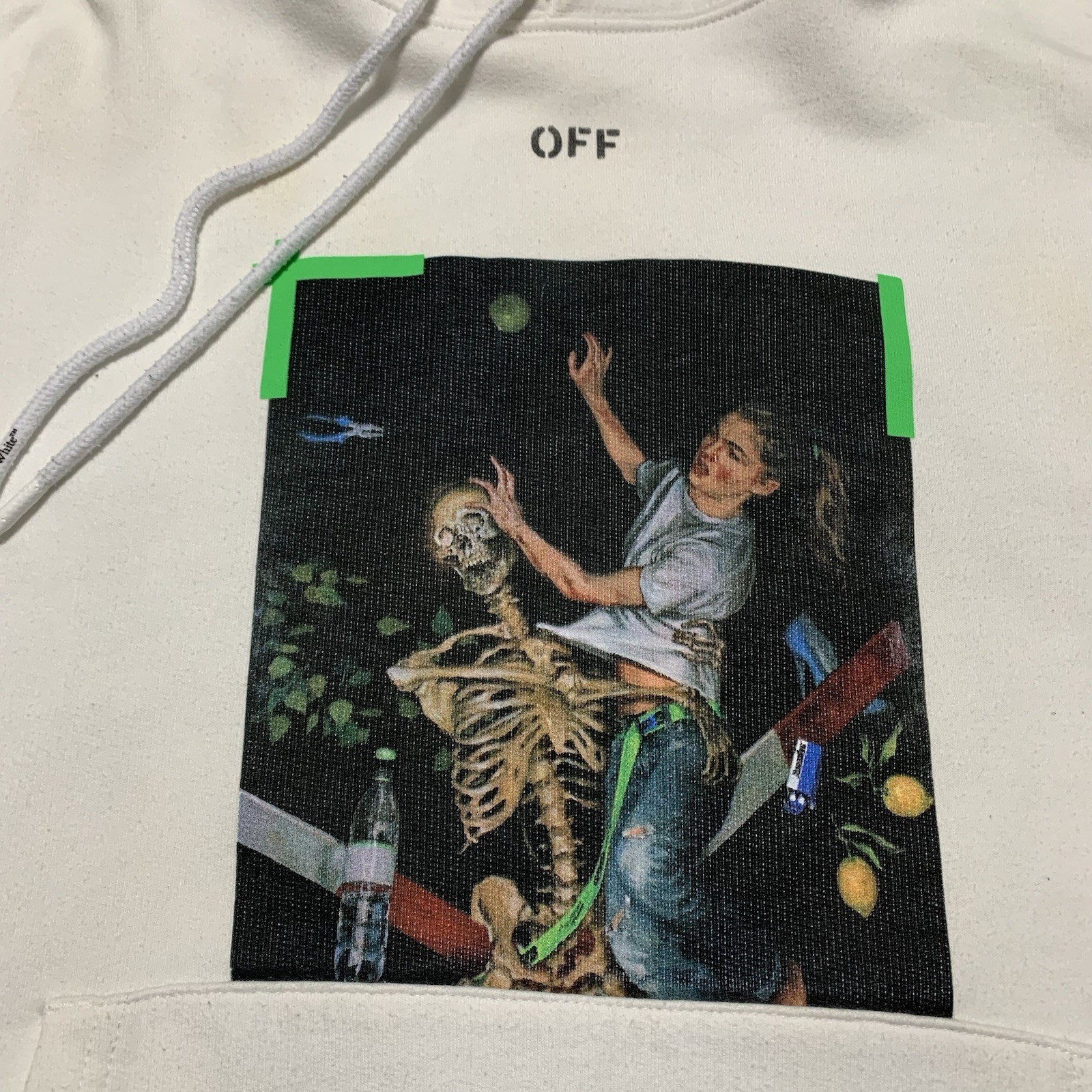 Off White Medium Pascal Arrows White Hoodie Virgi… - image 3