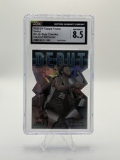 2023-24 Topps Finest - Debut Sidy Cissoko #D-26 Die-Cut Refractor /74 (RC)