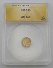 Circulated 1852 Year US Gold $1 Coins for sale | eBay