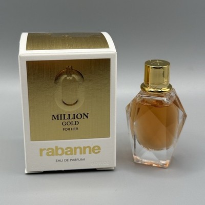 Rabanne Million Gold for Her Eau de Parfum Travel Size 0.7 fl oz splash