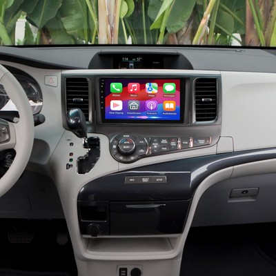 Android 13 Car Radio Stereo GPS WIFI Fit For Carplay For Toyota Sienna 2011-2014