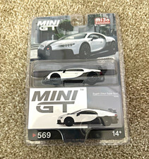 MINI GT Bugatti Chiron Super Sport MiJo Exclusives 1:64 White/Black Limited