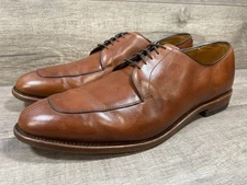 Allen Edmonds Delray Split Toe Chili Brown Leather Dress Shoes Mens Size 12 D