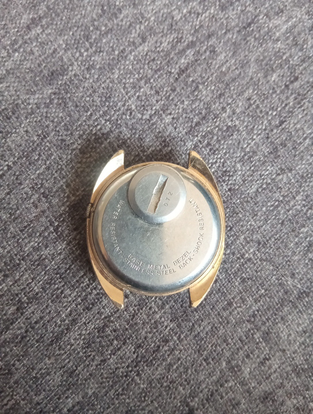 Stellaris Electronic Transistorized Date 37mm Wat… - image 2