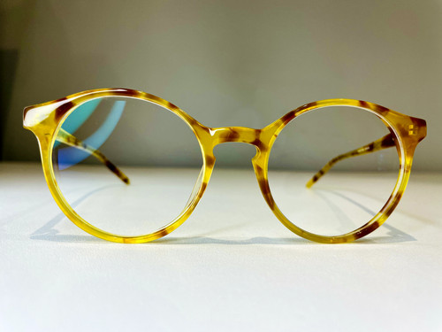 Jean Lafont Paris / Ben Silver Charleston Pantheon Demi-Blond Tortoise 330 Sz 46