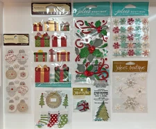 Jolee's Boutique Stickers - Christmas & Winter Themes - Ships Free
