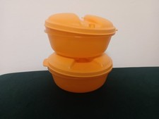 Tupperware Set  to Go , zwei x 600ml, orange, ohne Besteck