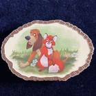 DISNEY PIN AUTHENTIC WDI FOX AND HOUND TOD COPPER BEST FRIENDS PORTRAIT LE 250 — photo 3