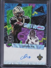 2023 Panini Spectra Chris Olave Retrospect Auto /35 Saints