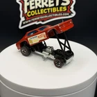 Vintage Hot Wheels Redline Mongoose Funny Car Red Enamel W/ OG Decals - Good