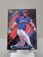2025 Topps Finest Baseball Black /10 Anthony Santander