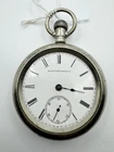 ANTIQUE ELGIN 15 JEWELS POCKET WATCH GREAT WORKING CONDITION, SILVEROID CASE