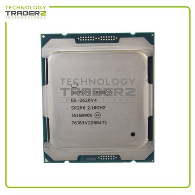 LOT OF 2 SR2R6 Intel Xeon E5-2620 V4 8 Core 2.10GHz 20MB 85W Processor