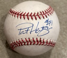 Pat Hentgen Signed Baseball Autographed Toronto Blue Jays Cy Young