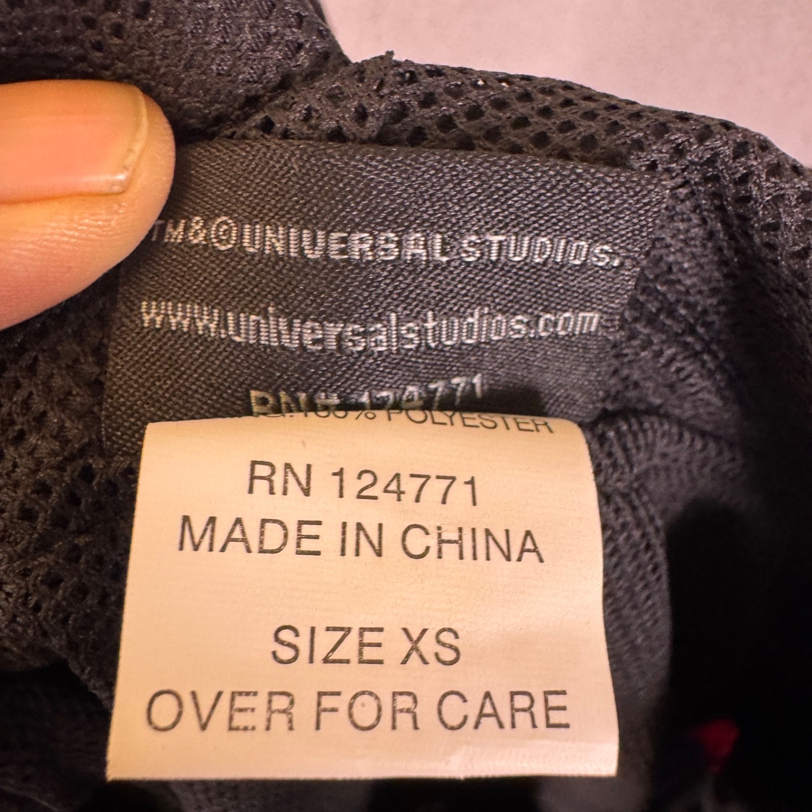 Universal Studios Windbreaker Jacket Size XS Marq… - image 9