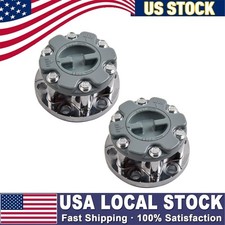 2 Free Wheeling Hub Lock For Mitsubishi Pajero Montero Na Ng L049 1982 1983-1990
