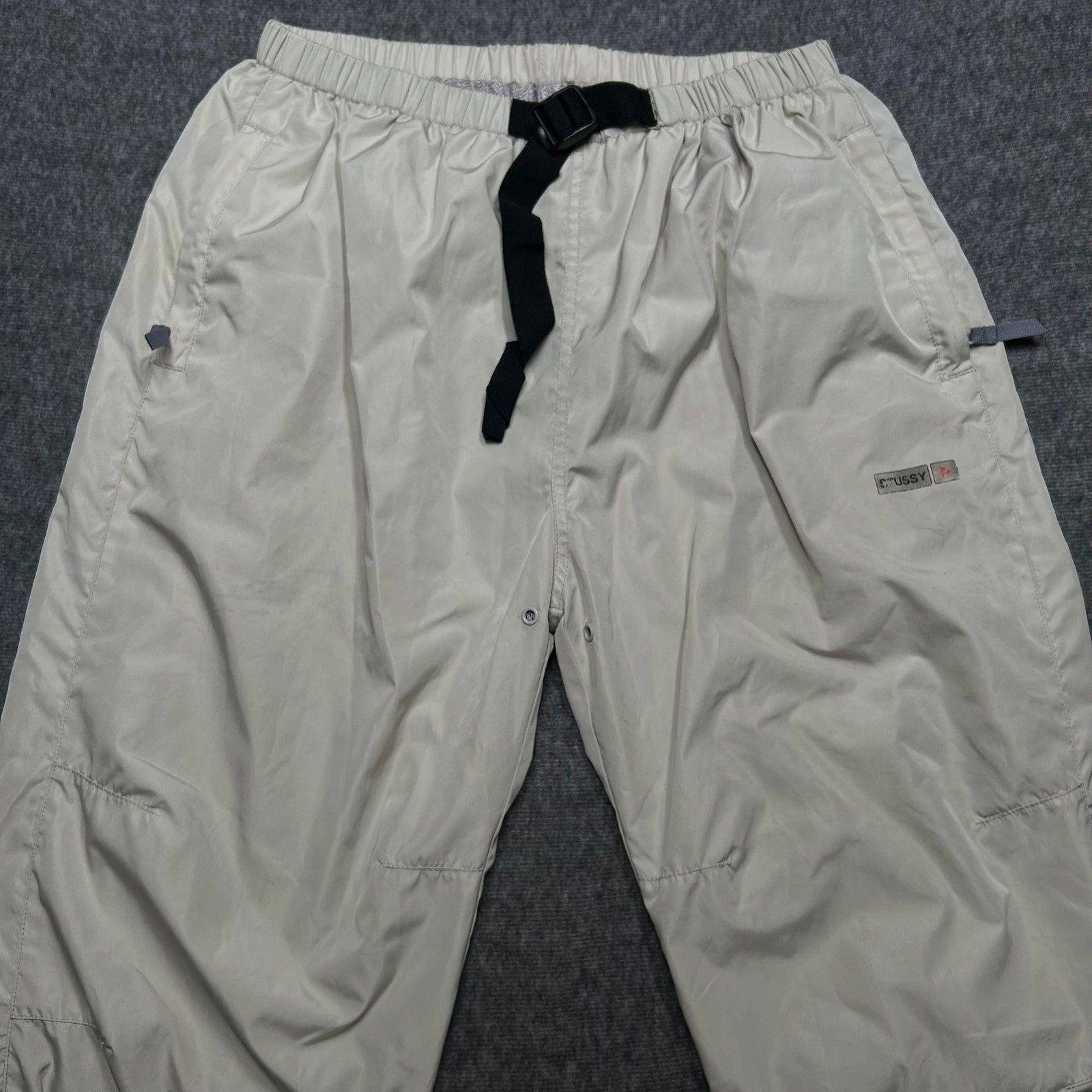 Stussy Y2K Windbreaker Pants Stussy Fitness Mens Large Rare vintage READ