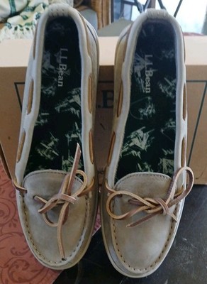 L L BEAN Campside Shoe Moc Women's Size 10M (B) Dark Cement NEW
