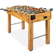 48" Furniture Foosball Table Soccer Game Table Arcade Game Room Kid Adult 2 Ball