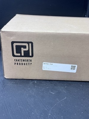Chatsworth Products CPI Standard Server Rack Cabinet Shelf - 19 in