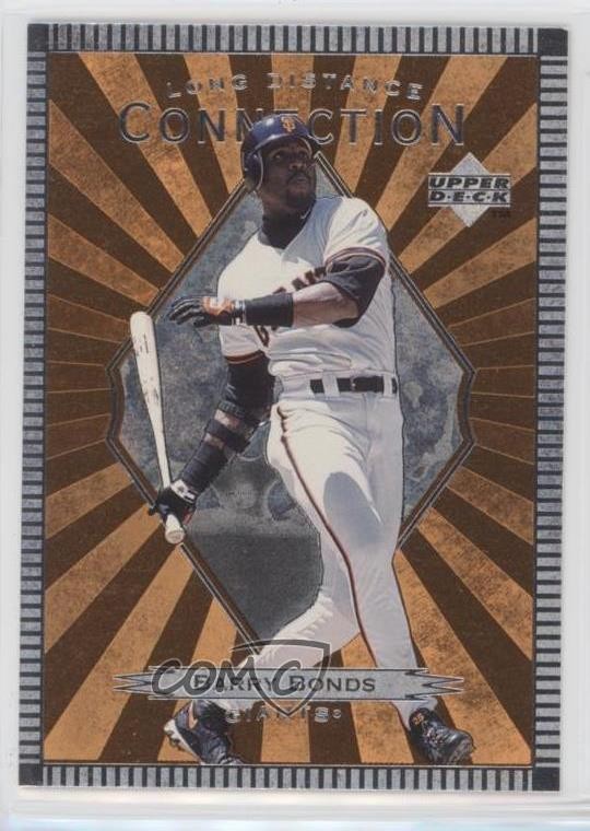 1997 Upper Deck Long Distance Connection Barry Bonds #LD9 0x5