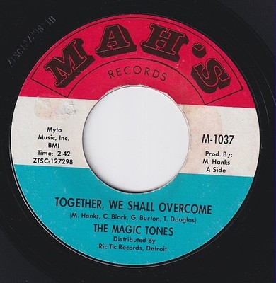 The MAGIC TONES * 1968 DETROIT NORTHERN SOUL 45 * Listen!