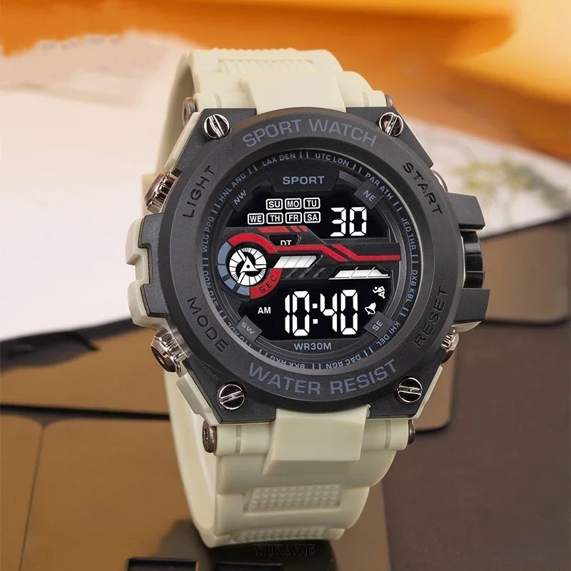 New Mens Waterproof Watch Sport Military Analog Quartz Digital Wrist Watches