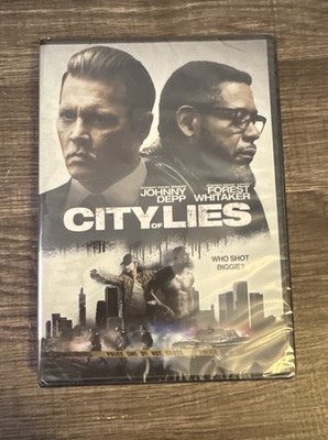 City Of Lies - DVD - Johnny Depp, Forest Whitaker, Shea Whigham - New, Sealed