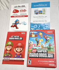Case and Manual Inserts/DISC NOT WORKING/New Super Mario Bros. Wii Nintendo