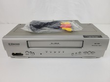 Emerson EWV403A 19 Micron DA-4 Head VHS Player Recorder VCR Tested Working